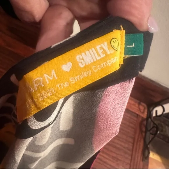 Farm Rio Smiley Rio Mixed Type Skirt size large - Picture 6 of 6